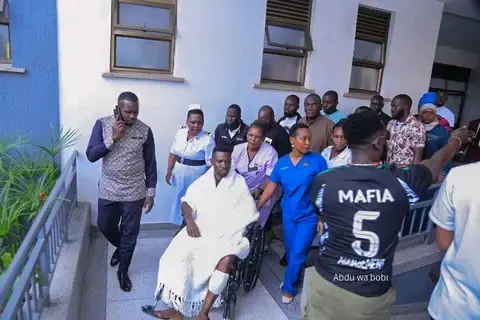 Bobi Wine wounded in the leg