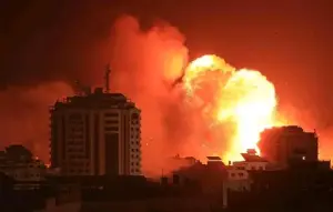 Israel bombs Gaza