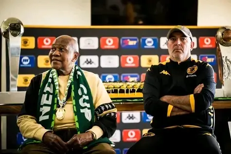 Kaizer Motaung and Nasreddine Nabi