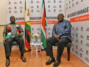 Ramaphosa and Mnangagwa