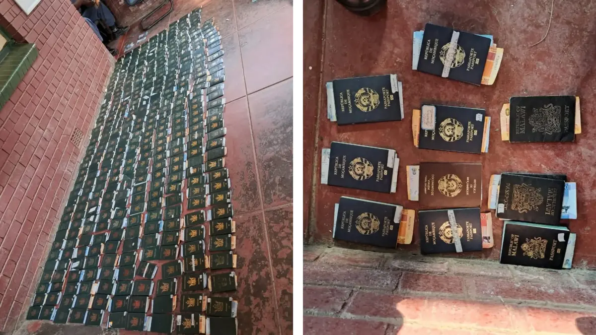 Mozambique and Malawi passports