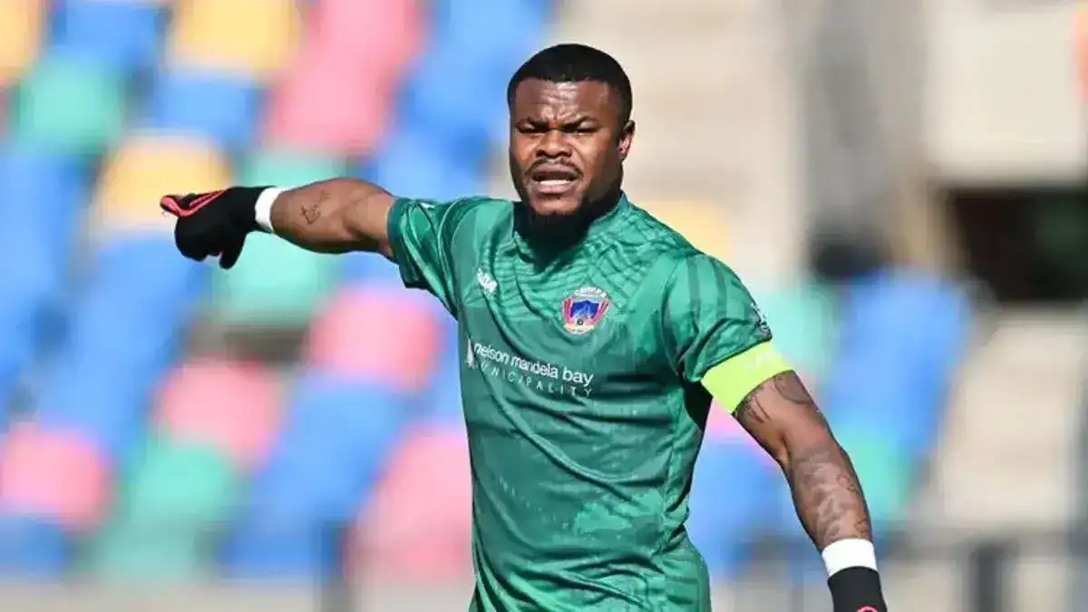 Super Eagles star Stanley Nwabali bids emotional farewell to Chippa United