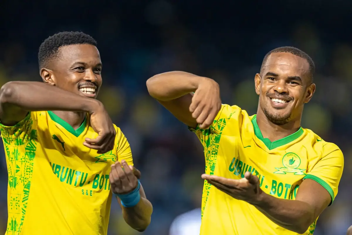 Teboho Mokoena and Iqraam Rayners