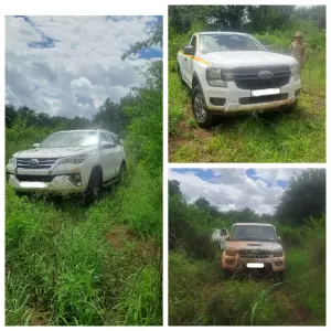 SANDF recovered three stolen vehicles in the Mozambique-South Africa border
