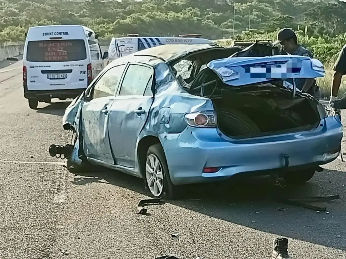 14-year-old boy lost his life in the car accident on M25 in KwaMashu,KwaZulu-Natal