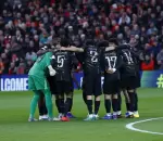 Paris Saint-German vs Liverpool during UEFA Champions League quarterfinals at Anfield