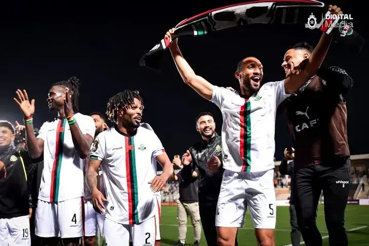AS FAR Rabat vs RS Berkane during CAF Champions League second leg semifinal clash