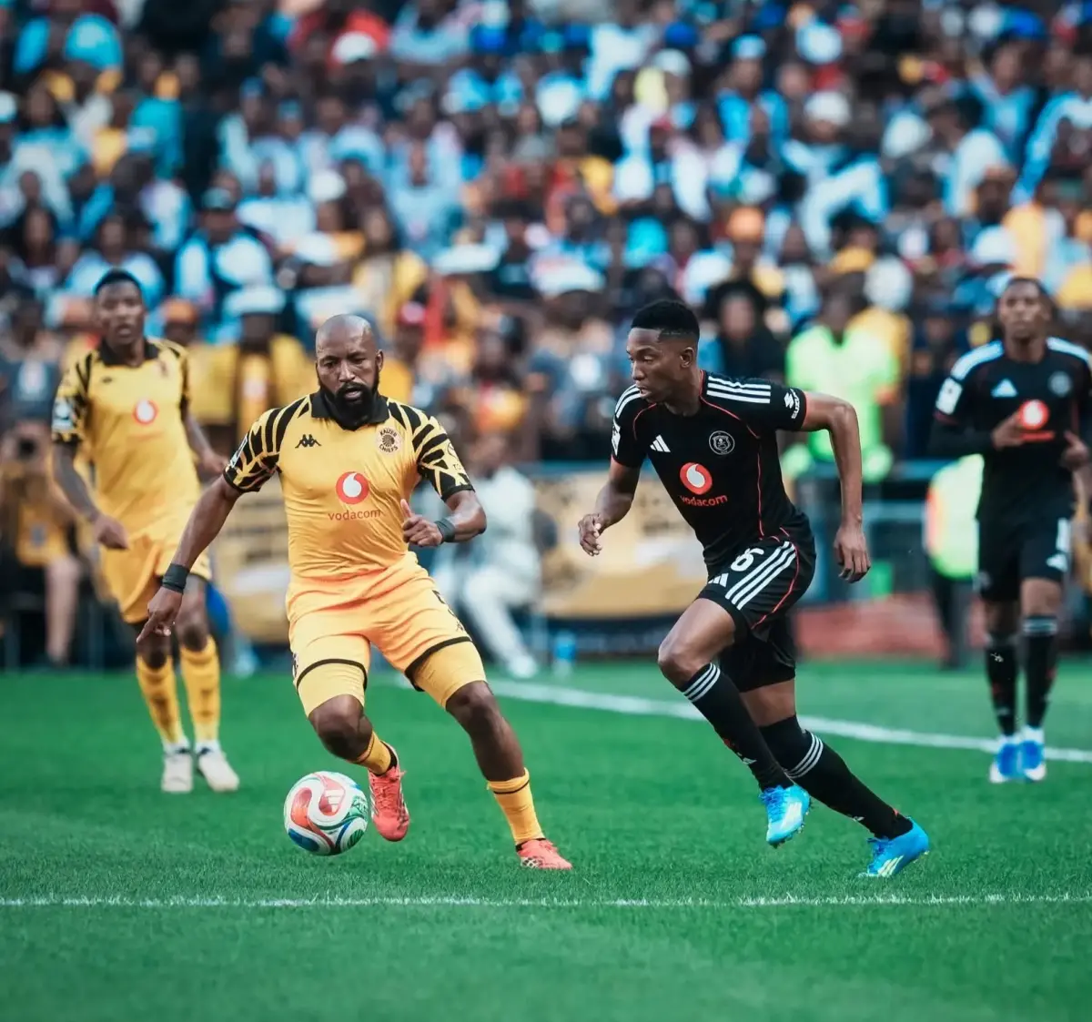 Orlando Pirates vs Kaizer Chiefs during Betway Premiership clash at FNB Stadium