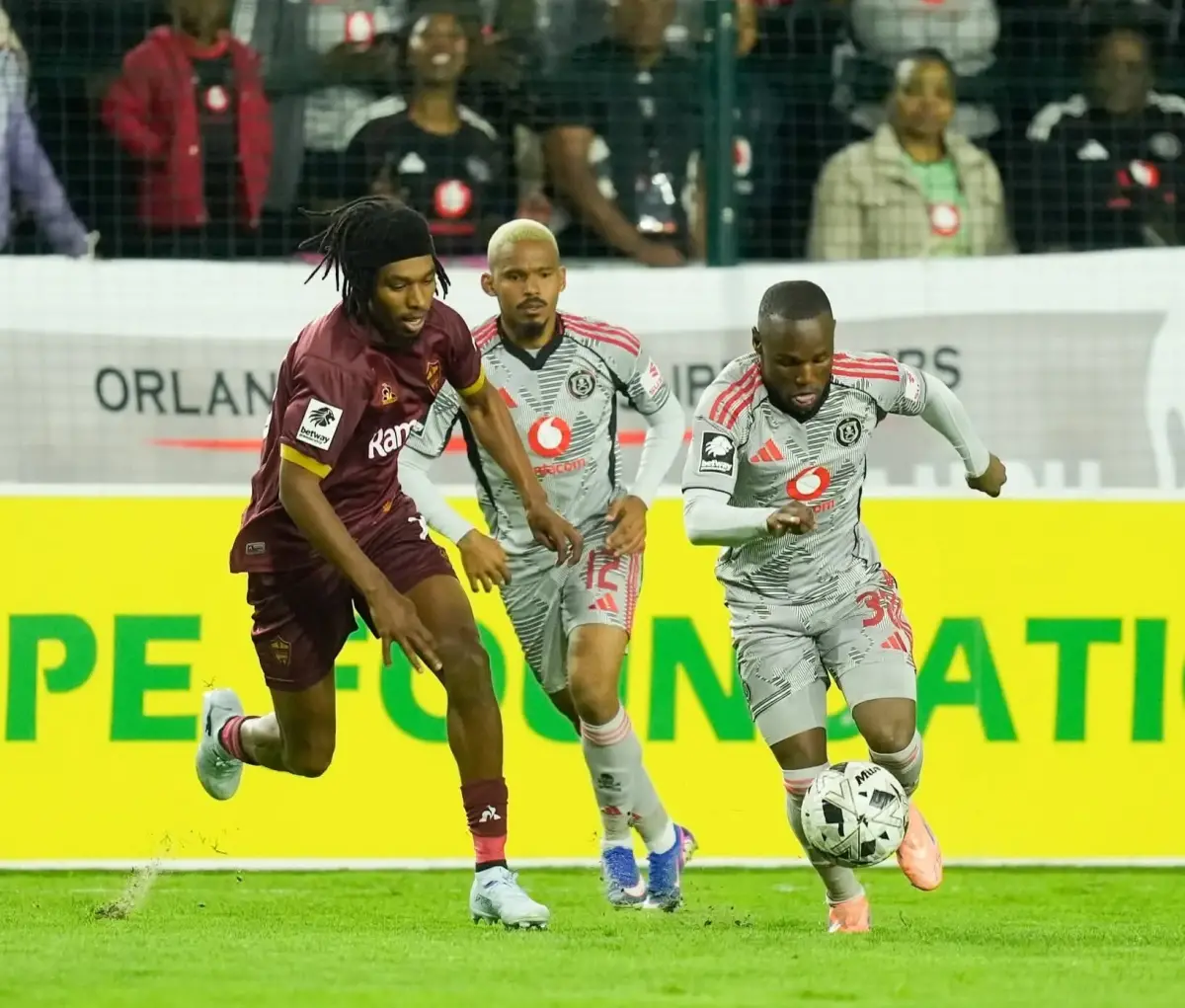 Orlando Pirates vs Stellenbosch during Betway Premiership at Athlone Stadium