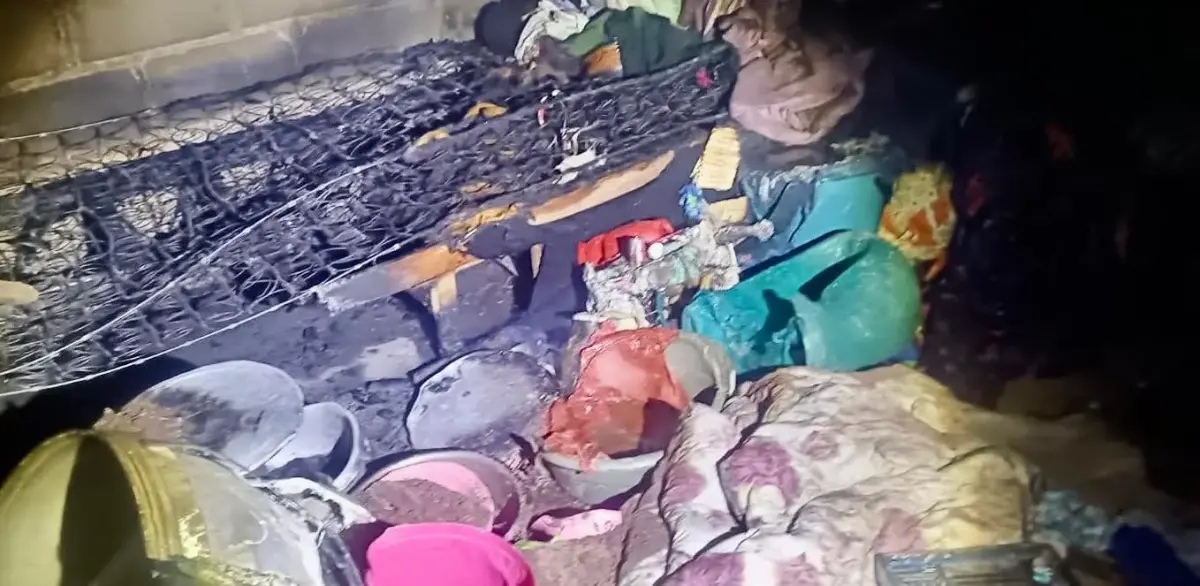 Tragic house fire claims life of woman in Amaoti
