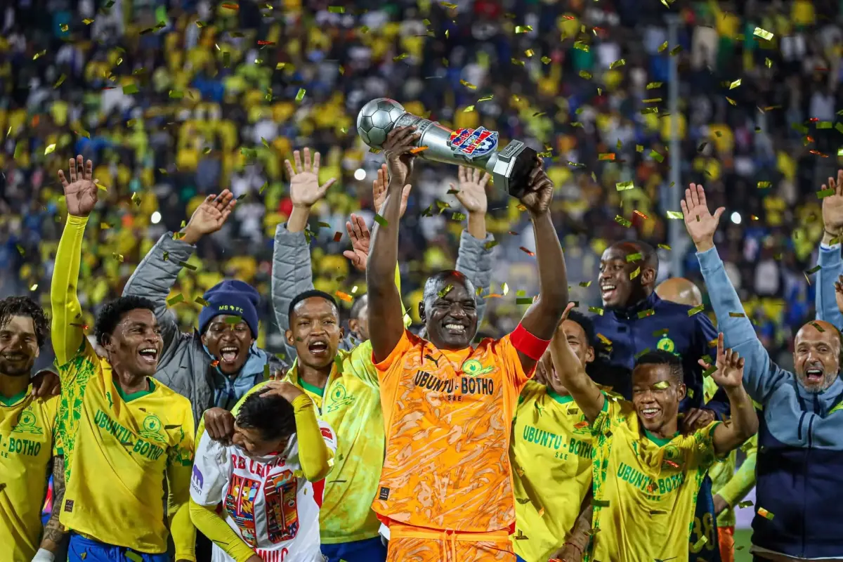 Mamelodi Sundowns defeated RB Leipzig to lift Red Bull Diski Last Namba trophy