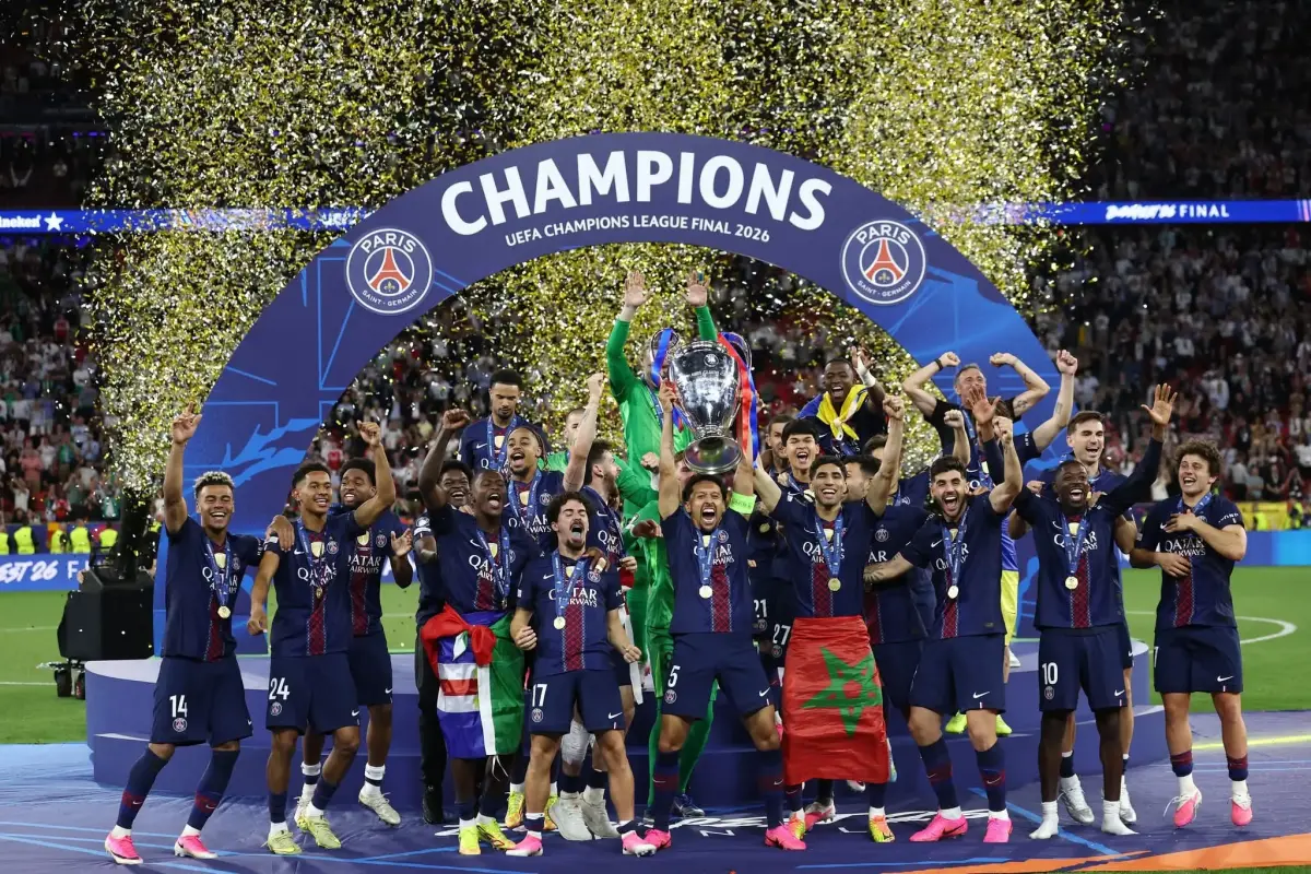 Paris Saint-Germain crowned UEFA Champions League champions for 2026