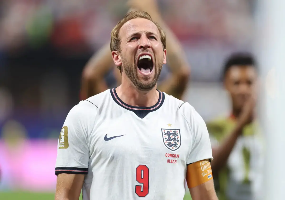 England football team captain Harry Kane