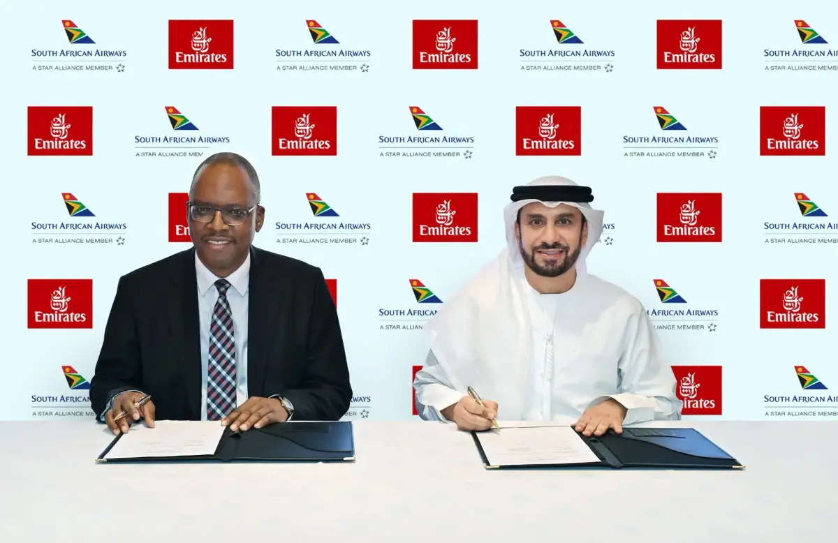 Emirates and South African Airways expand codeshare partnership