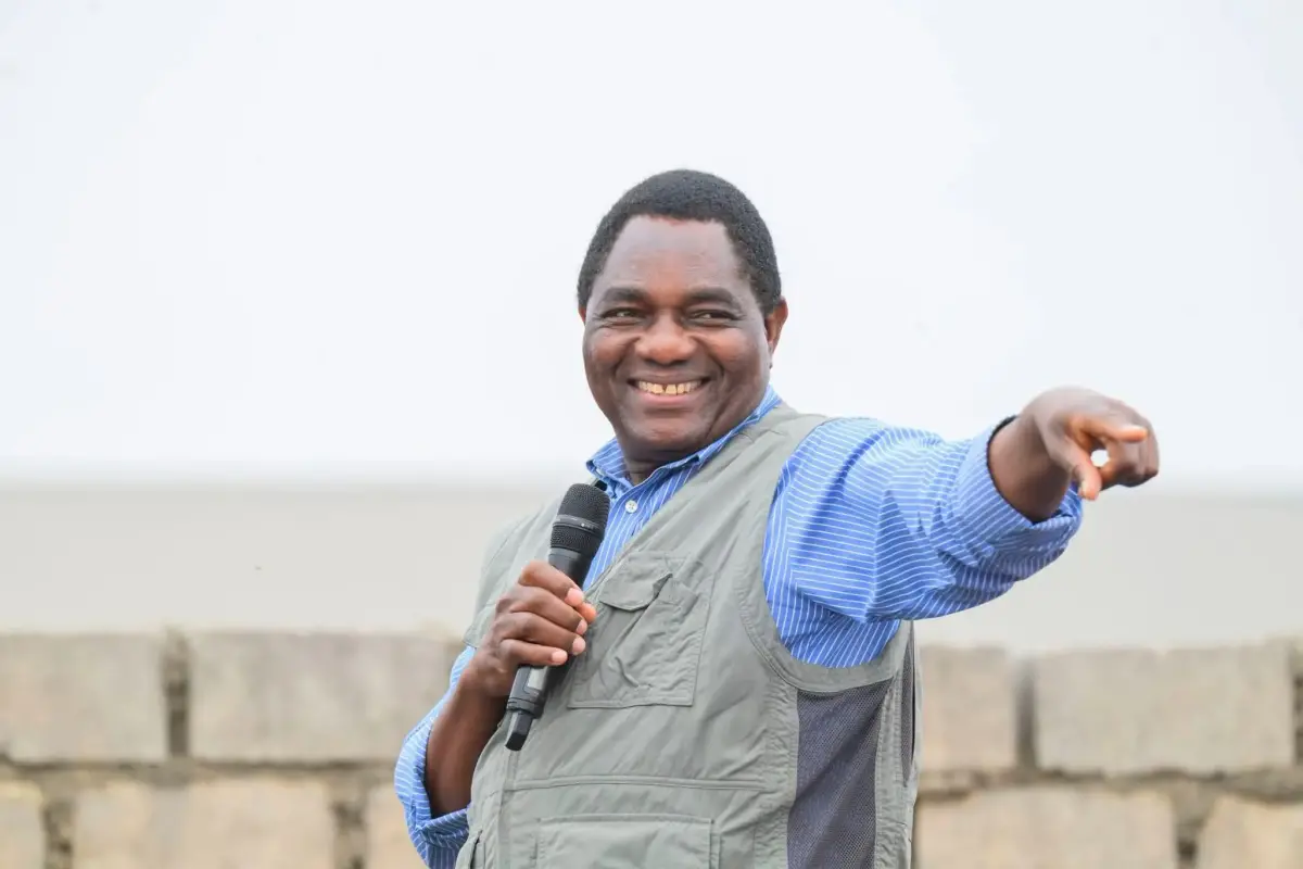 President Hakainde Hichilema secures landslide re-election in Zambia