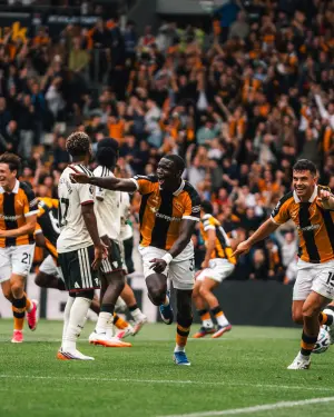 Hull City vs Manchester United in the Premier League clash at MKM Stadium