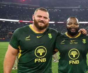 Springboks vs All Blacks during a four-Test series at DHL Stadium in Cape Town