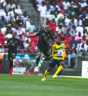 Orlando Pirates vs La Cure Waves during CAF Champions League clash at Orlando Amstel Arena