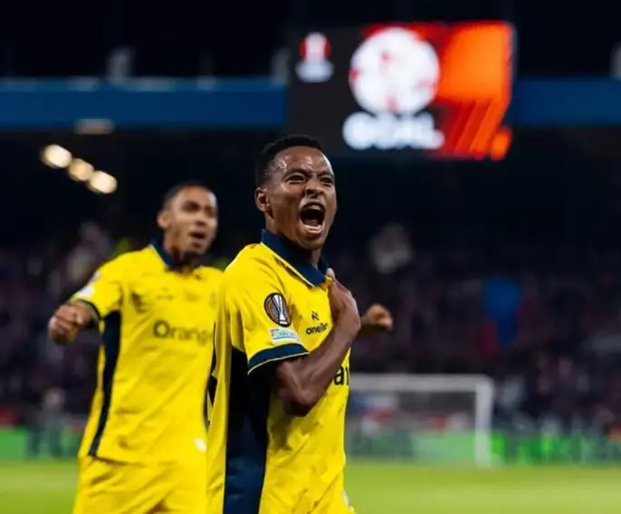 Relebohile Mofokeng shines in European football