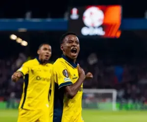Relebohile Mofokeng shines in European football