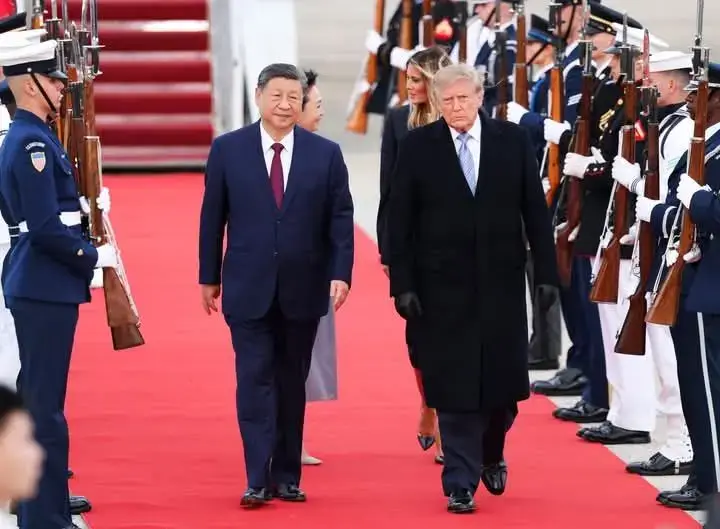 Xi Jinping arrives in Washington for high-stakes summit with Trump