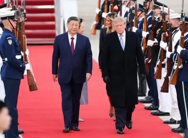 Xi Jinping arrives in Washington for high-stakes summit with Trump