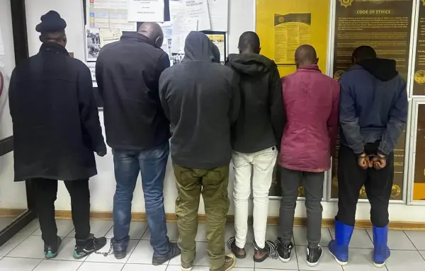 Six foreign nationals arrested after police and farmers bust copper cables syndicate in Free State