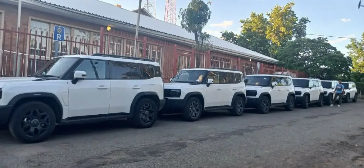 Police confiscated six Jetour T2 Hybrids in Northern Cape