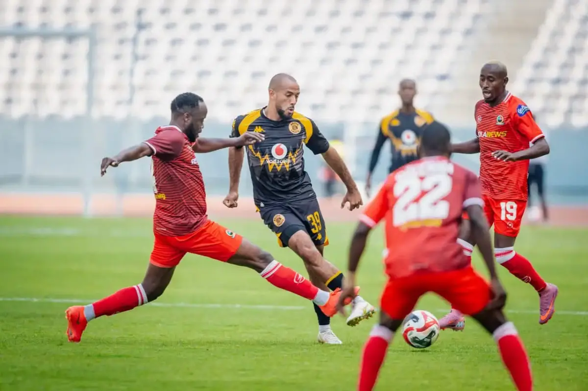 Kaizer Chiefs vs Red Arrows during CAF Confederation Cup in Ndola