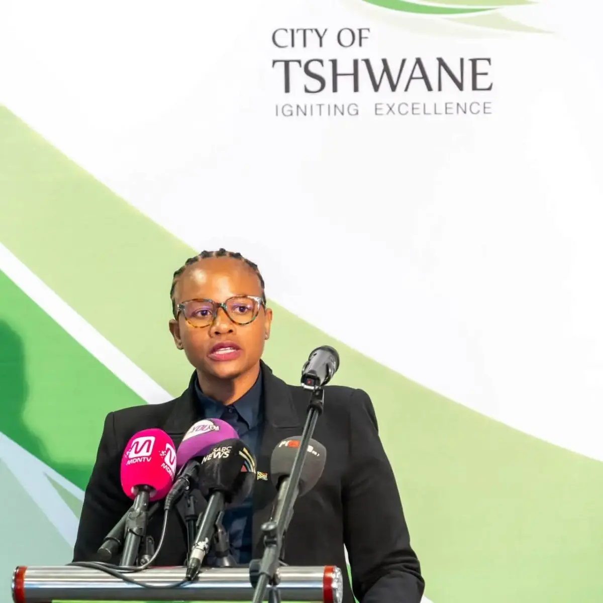 Mayor of Tshwane Dr Nasiphi Moya