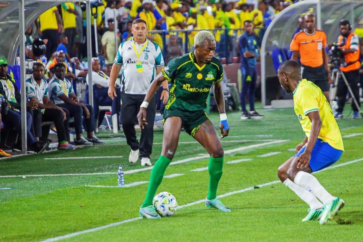 Mamelodi Sundowns vs Wiliete SC during CAF Champions League match at Loftus Versfeld Stadium