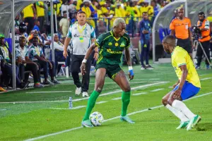 Mamelodi Sundowns vs Wiliete SC during CAF Champions League match at Loftus Versfeld Stadium