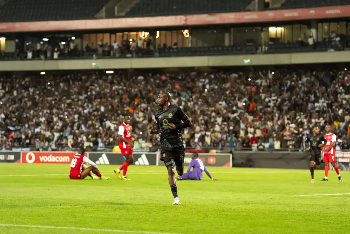 Orlando Pirates vs African Stars during CAF Champions League clash at Orlando Amstel Arena