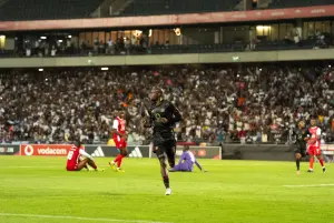 Orlando Pirates vs African Stars during CAF Champions League clash at Orlando Amstel Arena