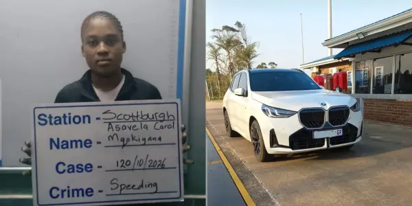 Actress Asavela Mqokiyana arrested for speeding at 198 km/h in KwaZulu-Natal