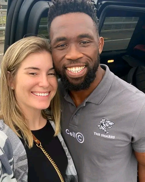 Siya and Rachel Kolisi